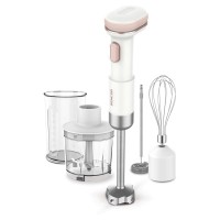 Блендер Sencor Блендер Sencor заглибний Pulse, 180Вт, 4в1, чаша-700мл, безпровід (SHB9130WH)