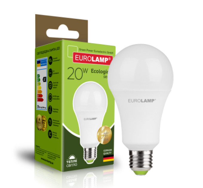 Eurolamp Лампочка Eurolamp LED А75 20W E27 3000K 220V (LED-A75-20272(P))