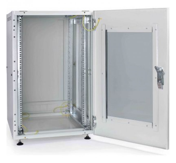 Шафа напольна Ipcom 24U, 600x1000 (С-24U-06-10-ДС-ПГ-1-7035) (Тцб-0011635)