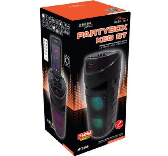 Media-Tech Акустична система Media-Tech PARTYBOX KEG BT 30W Black (MT3165)
