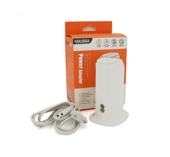 iKAKU Зарядний пристрій iKAKU KSC-741 Desktop 5xUSB 5V 2.4A 12W White (KSC-741-Wh)