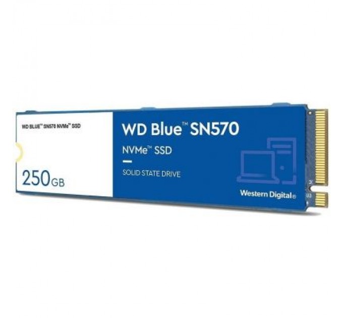 Накопичувач SSD M.2 2280 250GB SN570 WD (WDS250G3B0C)