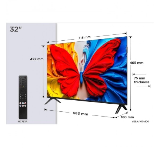 TCL Телевізор TCL 32S5K
