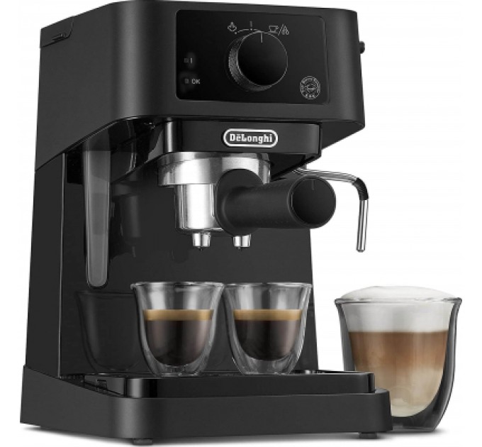 DeLonghi Ріжкова кавоварка еспресо DeLonghi EC 235 BK