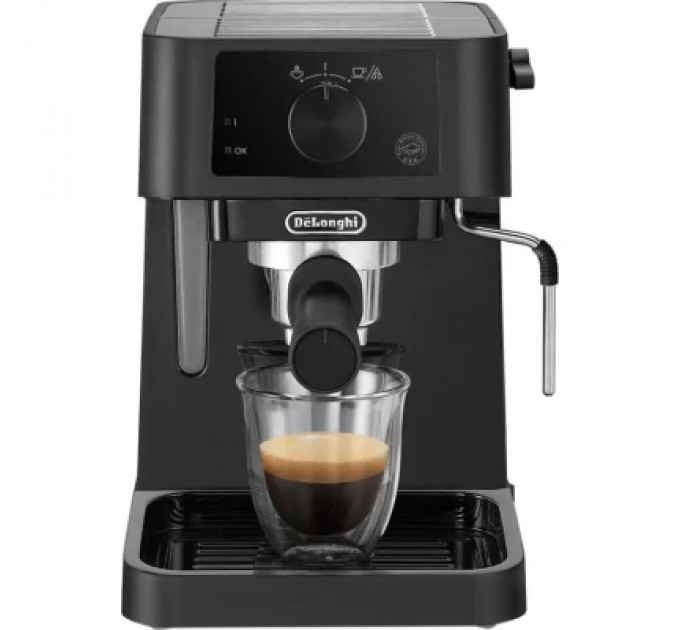 DeLonghi Ріжкова кавоварка еспресо DeLonghi EC 235 BK