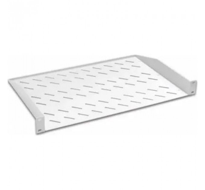 Полка 19" Hypernet 1U глиб. 350мм, колір сірий (CS-350-1U)
