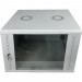 Шафа настінна Eserver 9U 19" 600х600х503 (Ш*Г*В), скло, сіра (ES-Е960G)