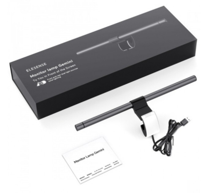 Choetech Настільна лампа Choetech Monitor backlight + Elesense backlight, 90+48 LED, 7W (E1132-GY)