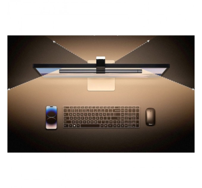 Choetech Настільна лампа Choetech Monitor backlight + Elesense backlight, 90+48 LED, 7W (E1132-GY)