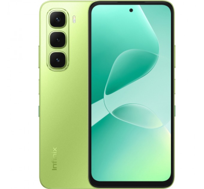 Infinix Мобільний телефон Infinix Hot 60i 4/128Gb Meadow Green (4894947093609)