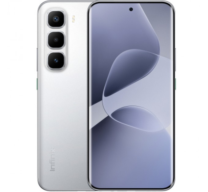 Infinix Мобільний телефон Infinix Hot 60 Pro+ 8/256Gb Titanium Silver (4894947092596)