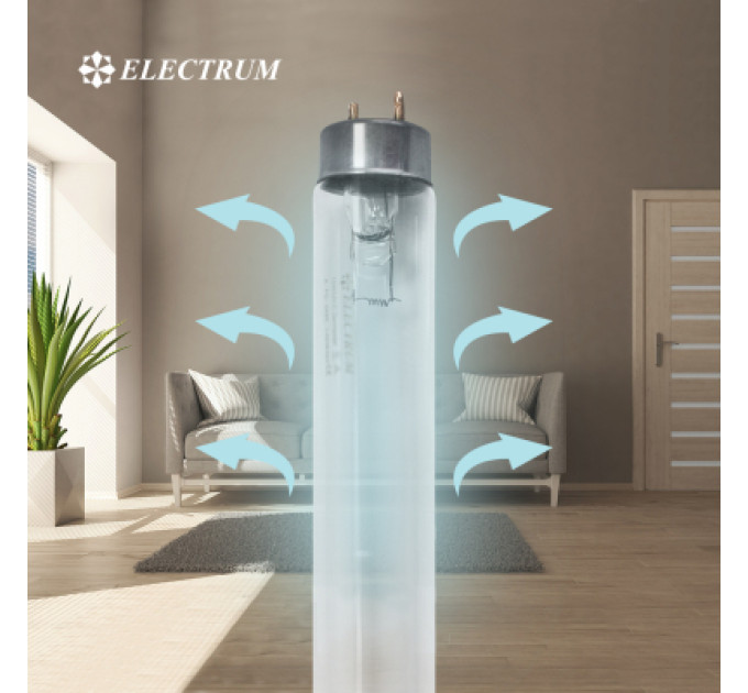 Electrum Лампочка Electrum T8 30W бактер. G13 (A-FG-0497)