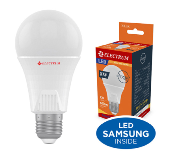 Electrum Лампочка Electrum A60 8W PA LS-33 Elegant Е27 3000K (A-LS-1918)