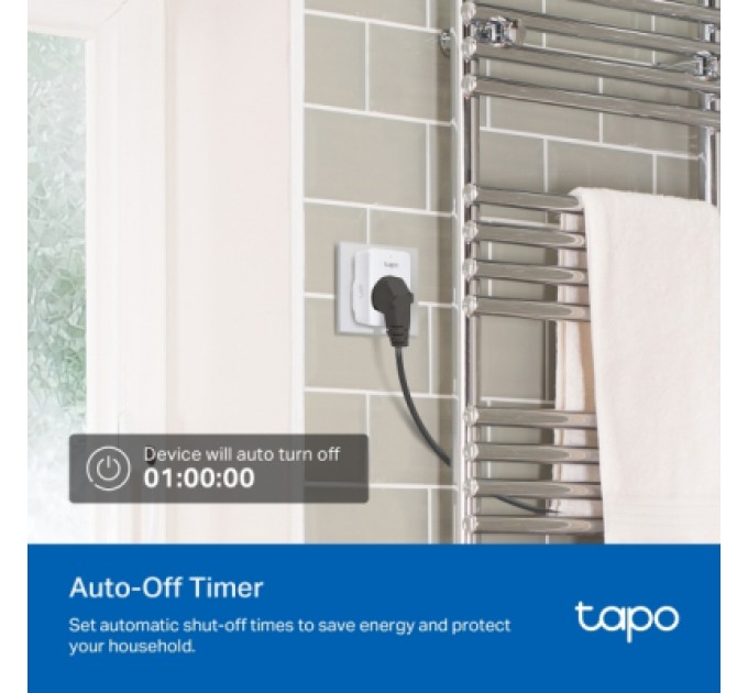 TP-Link Розумна розетка TP-Link Tapo P110M N300 BT 16A (TAPO-P110M)