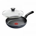 Tefal Сковорода Tefal So'' Light 24 см, алюміній, бакеліт, скло, чорний (H0560442_SET)