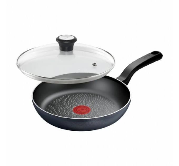 Tefal Сковорода Tefal So'' Light 24 см, алюміній, бакеліт, скло, чорний (H0560442_SET)