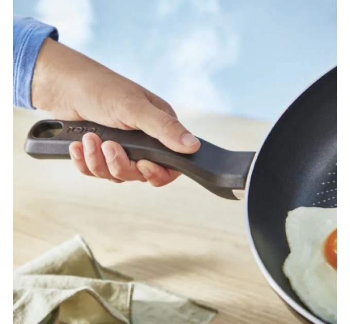 Tefal Сковорода Tefal So'' Light 28 см, алюміній, бакеліт, скло, чорний (H0560642_SET)