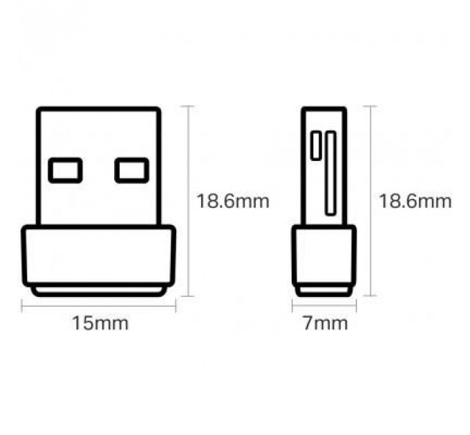 Мережева карта Wi-Fi TP-Link ARCHER-T2U-NANO