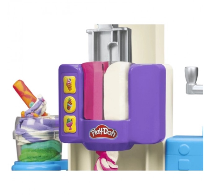 Hasbro Набір для творчості Hasbro Play-Doh Райдужний вихор морозива (G0028)