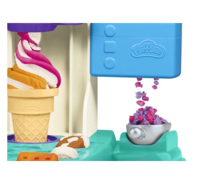 Hasbro Набір для творчості Hasbro Play-Doh Райдужний вихор морозива (G0028)