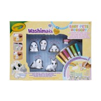 Набір для творчості Crayola Washimals Домашні тваринки, , з фломастерами 5 шт (74-7516)