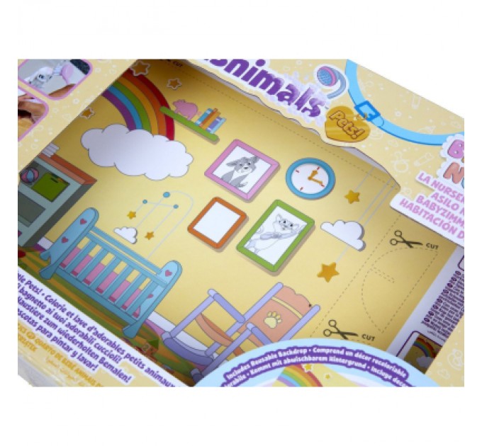 Crayola Набір для творчості Crayola Washimals Домашні тваринки,  з фломастерами 5 шт (74-7516)