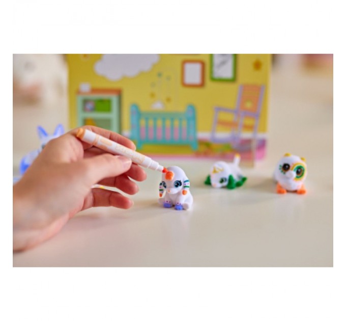 Crayola Набір для творчості Crayola Washimals Домашні тваринки,  з фломастерами 5 шт (74-7516)