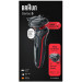 Braun Електробритва Braun Series 5 51-R1000s BLACK / RED