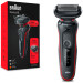 Braun Електробритва Braun Series 5 51-R1000s BLACK / RED