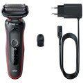 Braun Електробритва Braun Series 5 51-R1000s BLACK / RED
