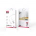 XO Дата кабель USB 2.0 AM to Lightning 1.0m 2.1A silicone white XO (NB208-L-1-WH)