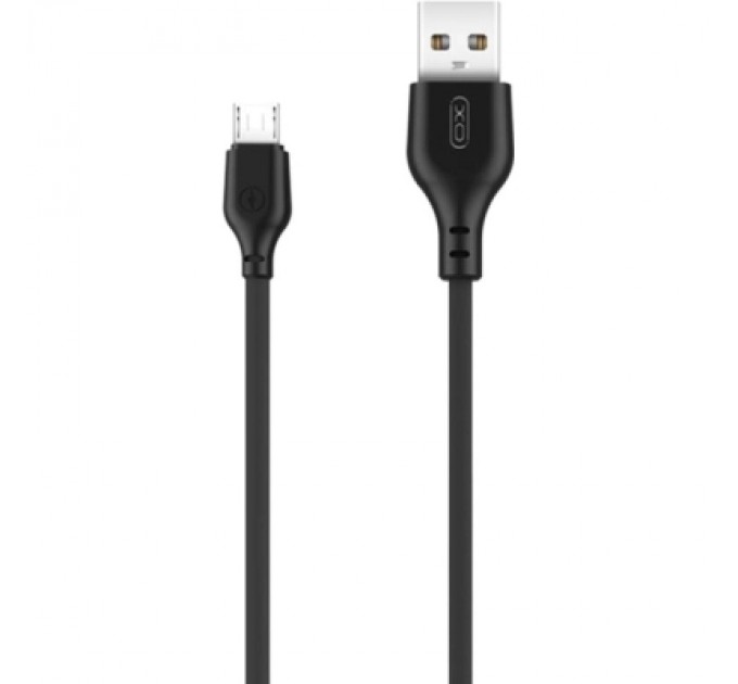 XO Дата кабель USB 2.0 AM to Micro 5P 2.0m 2.1A black XO (XO-NB103-BK)