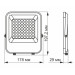 Videx Прожектор Videx LED PREMIUM VIDEX F2 30W 5000K (VL-F2-305G)