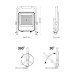 Videx Прожектор Videx LED акумуляторний PREMIUM VIDEX F2A 50W 5000K (VL-F2A-505)