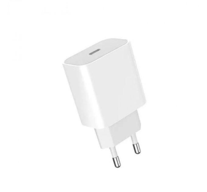 Denmen Зарядний пристрій Denmen USB-C PD20W 3.6A + cable USB-C to USB-C white (DM-DC06T-WH)