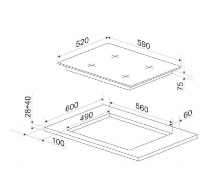 Hansa Варочна поверхня Hansa BHGW630502