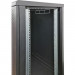 Шафа настінна Eserver 18U 19" 600х600х907 (Ш*Г*В), скло, чорна (ES-Е1860B)