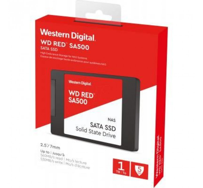 Накопичувач SSD 2.5" 1TB WD (WDS100T1R0A)
