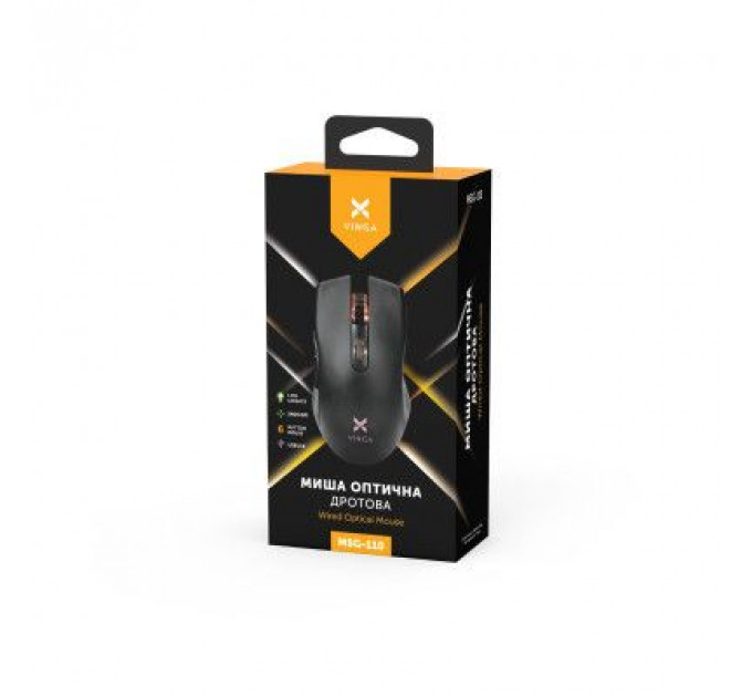 Мишка Vinga MSG-110 Black