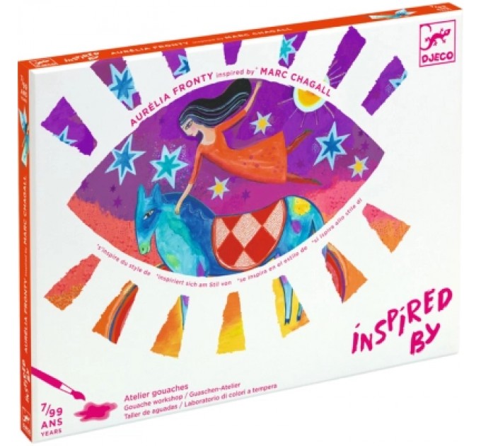 Djeco Набір для творчості Djeco Художній комплект для малювання "Уві сні" (DJ09380)