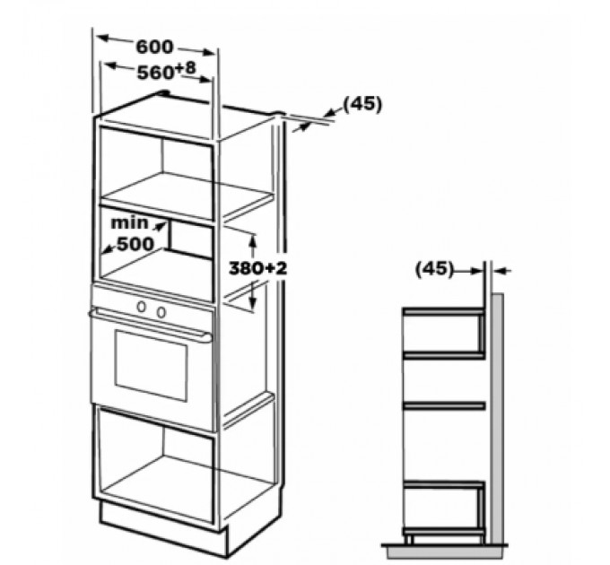 Midea Мікрохвильова піч Midea AG820BJU-BL