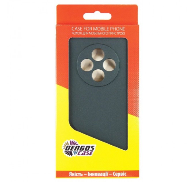 Dengos Чохол до мобільного телефона Dengos Soft Oppo Reno 12F 4G Green (DG-TPU-SOFT-78)