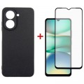 Dengos Чохол до мобільного телефона Dengos Xiaomi Redmi A5 Case Carbon + Glass (Black) (DG-KM-152)