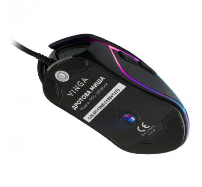 Мишка Vinga MSG-185 Black