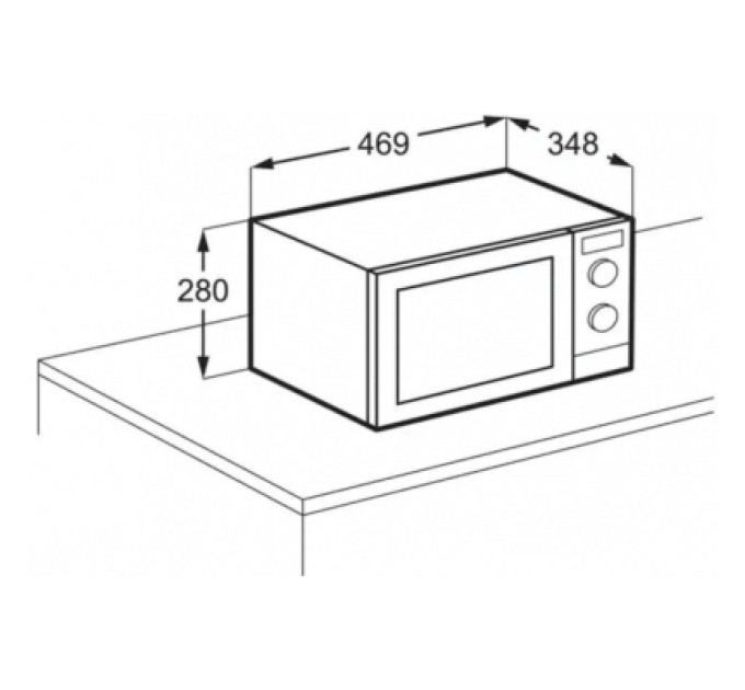 Electrolux Мікрохвильова піч Electrolux EMZ725MMK