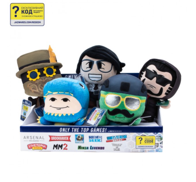 DevSeries М'яка іграшка DevSeries Collector Plush Build A Boat For Treasure chillthrill709 (CRS0003)