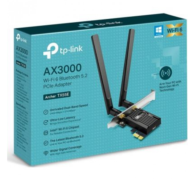 Мережева карта Wi-Fi TP-Link ARCHER-TX55E
