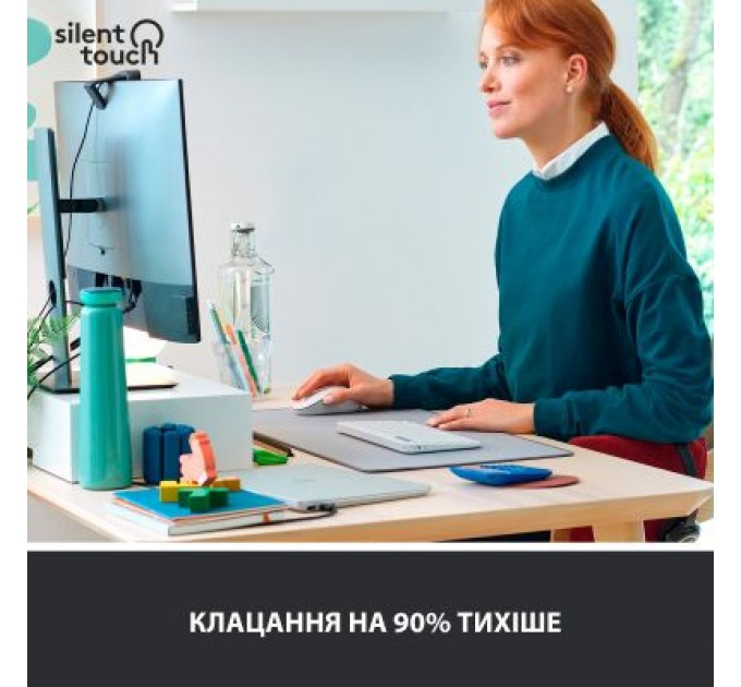 Мишка Logitech Signature M650 L Wireless Off-White (910-006238)