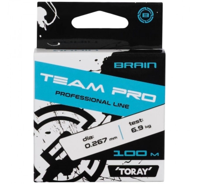 Brain Волосінь Brain Team Pro 100m 0.267mm 6.9kg (1858.27.00)