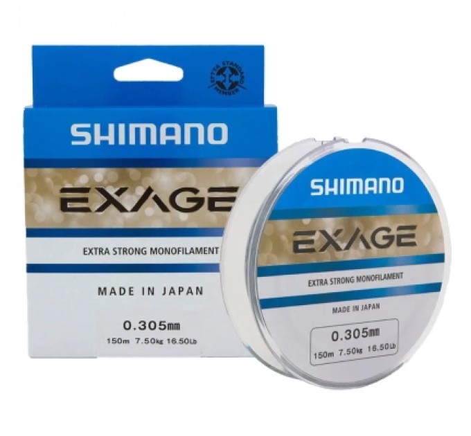 Shimano Волосінь Shimano Exage 150m 0.405mm 12.9kg (2266.75.42)